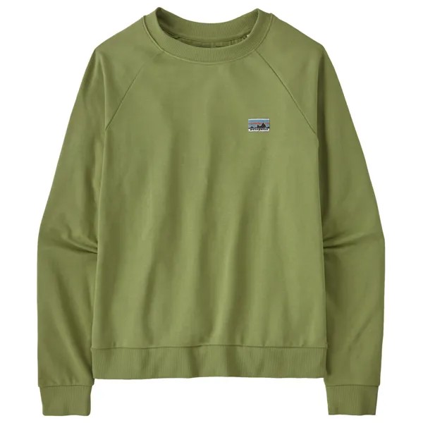 Пуловер Patagonia Women's Regenerative Cotton Essential Top, цвет Buckhorn Green