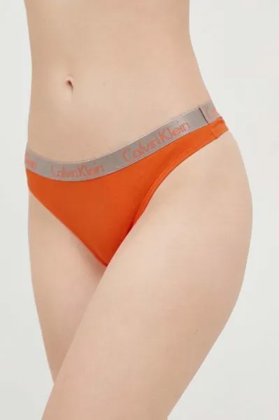 Шлепки Calvin Klein Underwear, оранжевый