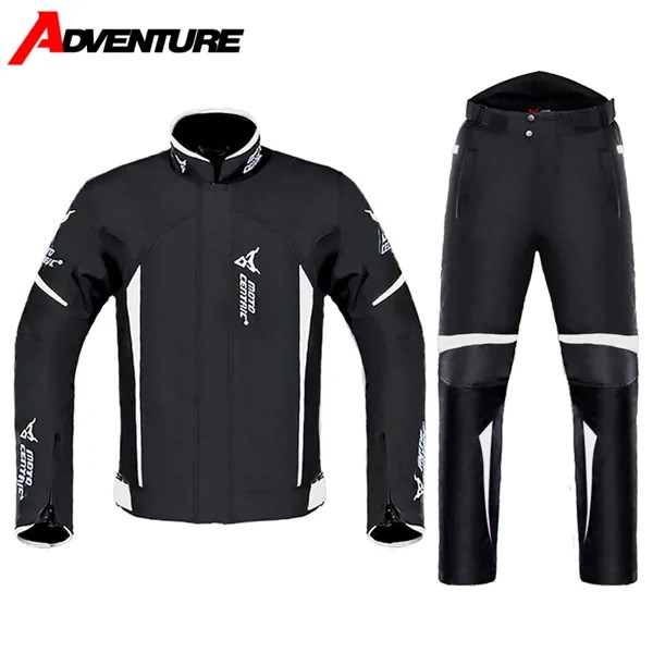 Мотоциклетная куртка, водонепроницаемая куртка для мотокросса, ветрозащитный костюм для езды на мотоцикле, защитный комплект для езды на м...