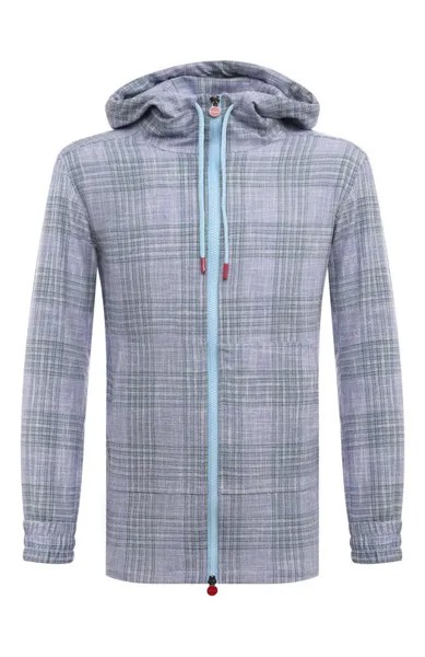 Толстовка из шерсти и шелка Kiton