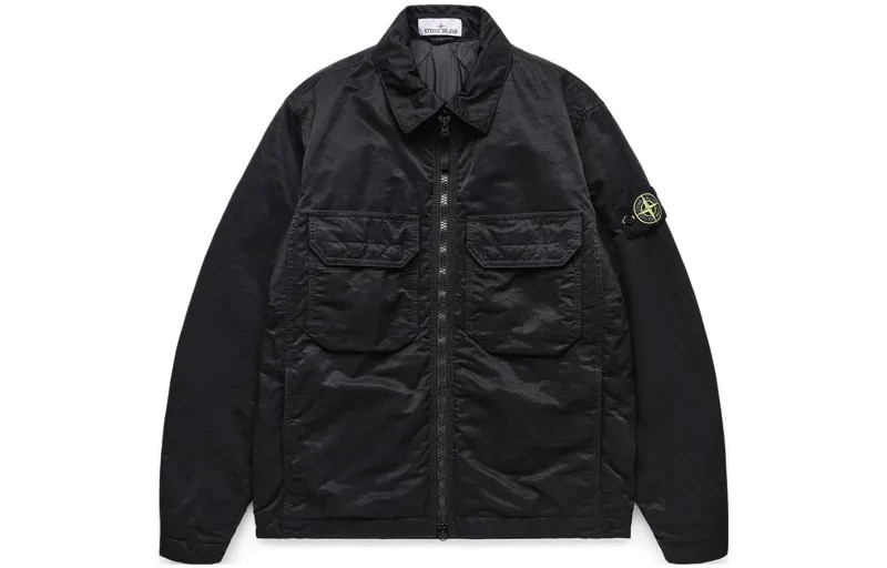 STONE ISLAND Куртка унисекс, цвет Black