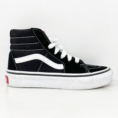 Vans Boys Sk8 Hi 721454 Черные повседневные кроссовки, размер 12