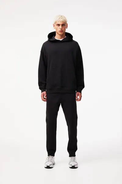 Спортивные джоггеры из хлопка H&M, черный