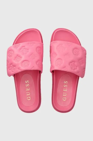 Шлепанцы FABIO Guess, розовый