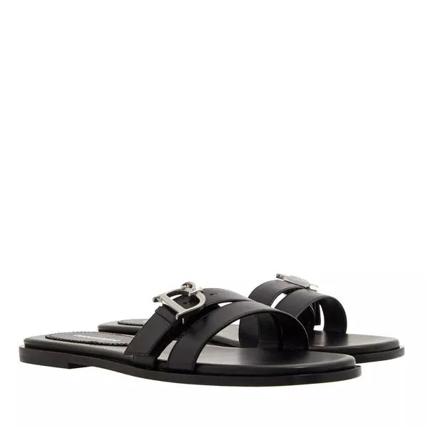 Сандалии flat sandal Dsquared2, черный
