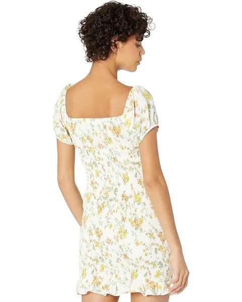 Платье Lost + Wander Big Escape Mini Dress, цвет Ivory/Multi