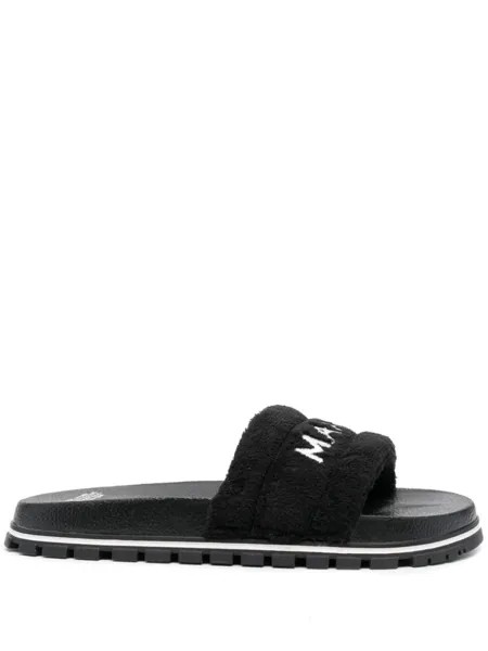 Marc Jacobs шлепанцы The Slide Terry, черный