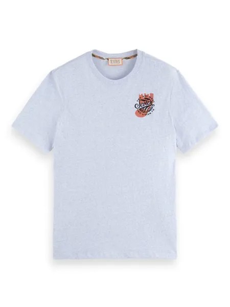 Футболка Scotch & Soda, светло-синий
