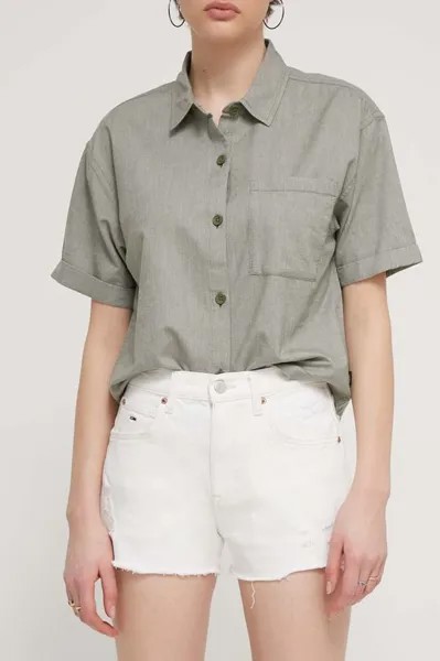 Джинсовые шорты Tommy Jeans, бежевый