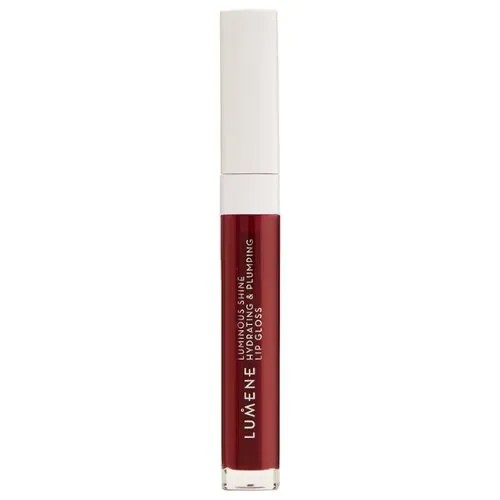 Lumene блеск для губ Luminous Shine Hydrating & Plumping Lip Gloss, 10 fresh plum
