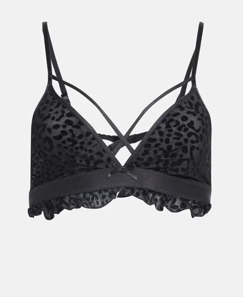 Мягкий бюстгальтер Hunkemöller, цвет Caviar Black