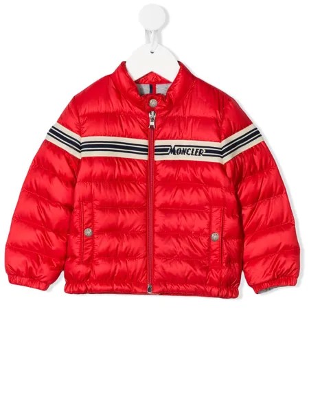 Moncler Enfant пуховик с логотипом