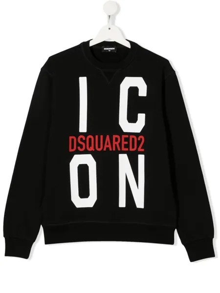Dsquared2 Kids толстовка с принтом Icon