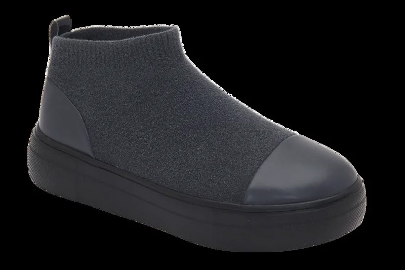 Женские высокие кеды SCHOLL (FREELANCE ANKLE BOOT F301931601), серебряные