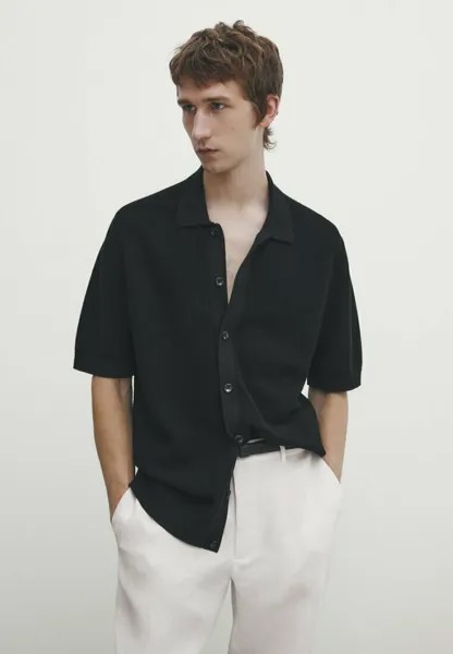 Кардиган Massimo Dutti, черный