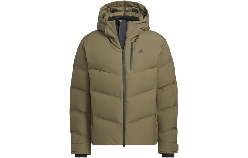 Пуховик унисекс оливковый Strata Adidas, оливковый