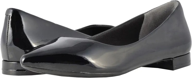 Балетки Total Motion Adelyn Ballet Rockport, цвет Black Patent