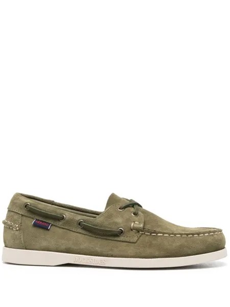 Sebago топсайдеры Portland Flesh Out, зеленый