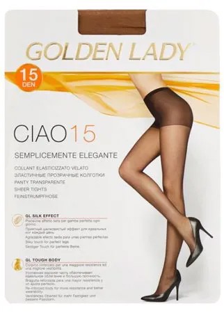 Колготки Golden Lady Ciao 15 den, размер 3-M, melon (бежевый)
