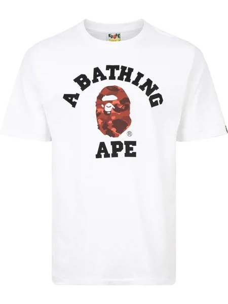 A BATHING APE® футболка Colour Camo College