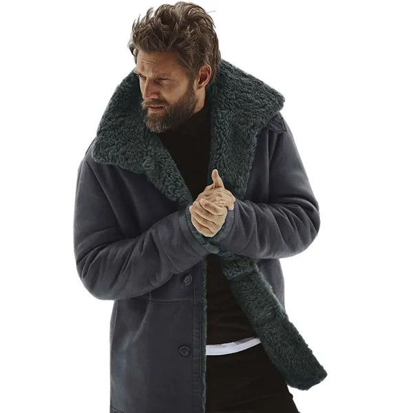 Куртка-бомбер мужская джинсовая в стиле милитари, 3XL,TA268