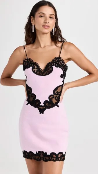 Платье Alexander Wang Cami with Lace Embroidered Heart Shape