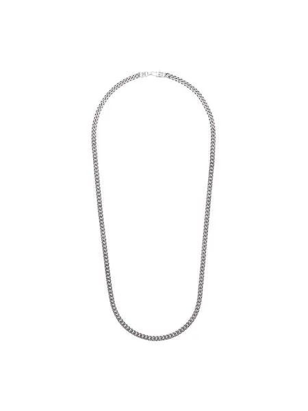 Tom Wood metallic sterling silver curb chain