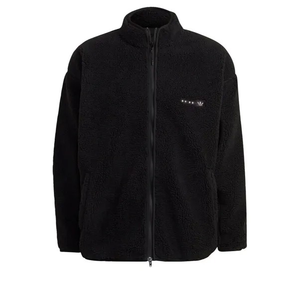 Флисовая жилетка Adidas Reclaim Sherpa, черный