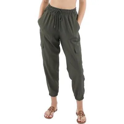 Женские зеленые дышащие эластичные брюки Old Navy со средней посадкой до щиколотки S BHFO 0396