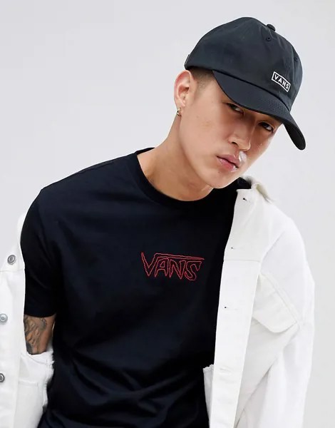 Черная кепка Vans Bill Jockey VA36IUBLK-Черный