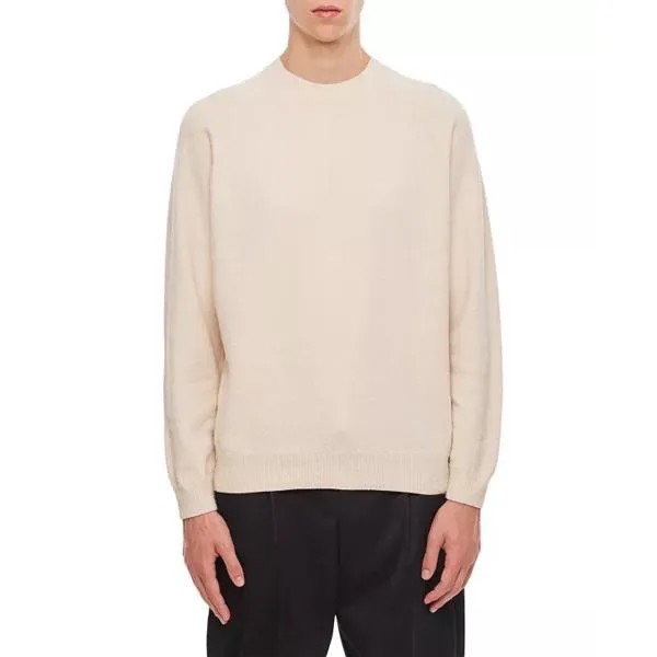 Свитер crewneck cotton sweater Closed, белый