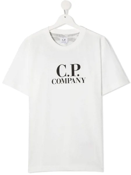 C.P. Company Kids футболка с логотипом