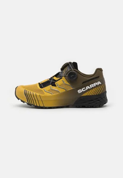 Кроссовки для трейлраннинга Ribelle Run Kalibra Ht Scarpa, цвет oil yellow/ivy green