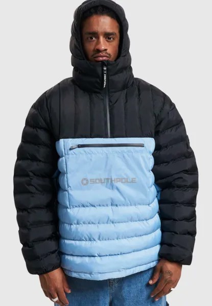 Куртка зимняя Bubble Hybrid Southpole, цвет lightblue black