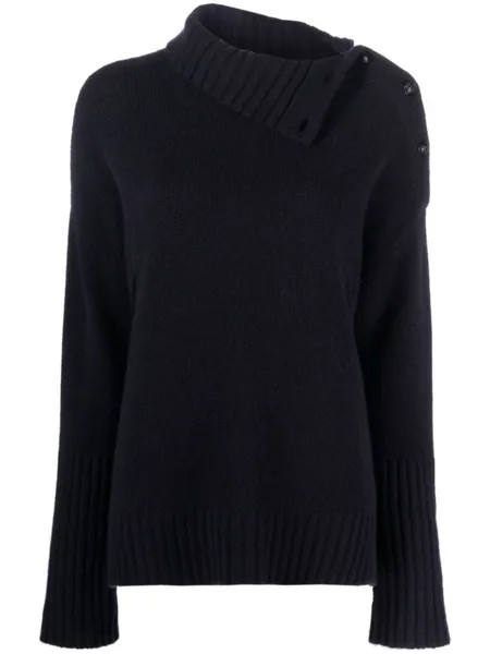 Zadig&Voltaire кашемировый джемпер Alma, синий
