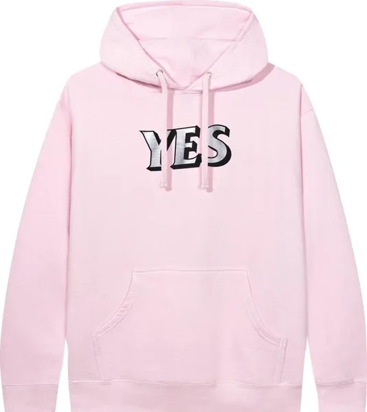 Худи Anti Social Social Club Y/N? Hoodie 'Pink', розовый