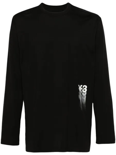 Y-3 футболка GFX, черный