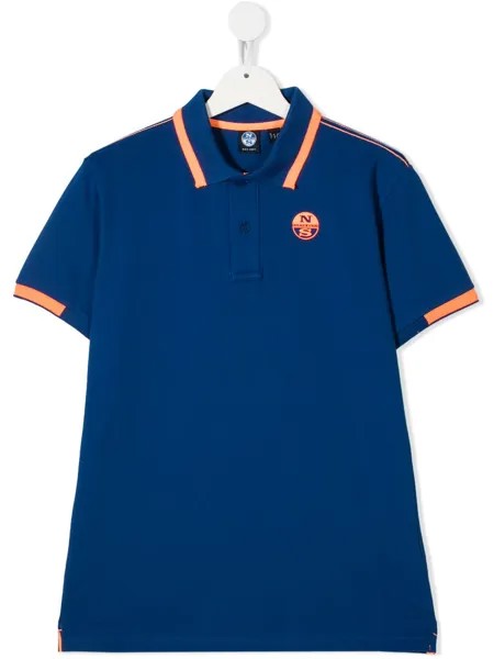 North Sails Kids рубашка поло с логотипом