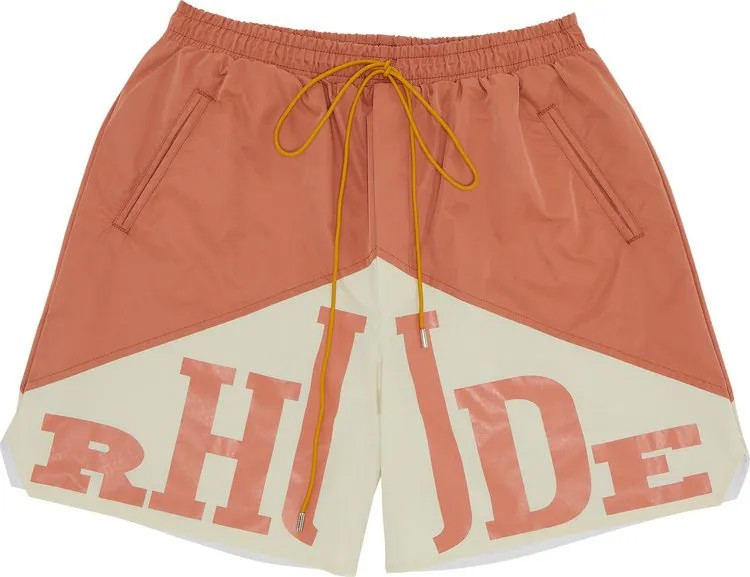 Шорты Rhude Yachting Short 'Clementine/Creme', оранжевый