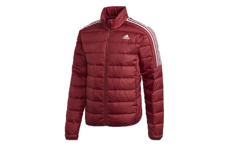 Бавария Мюнхен пуховик мужской бордовый Adidas, цвет Burgundy
