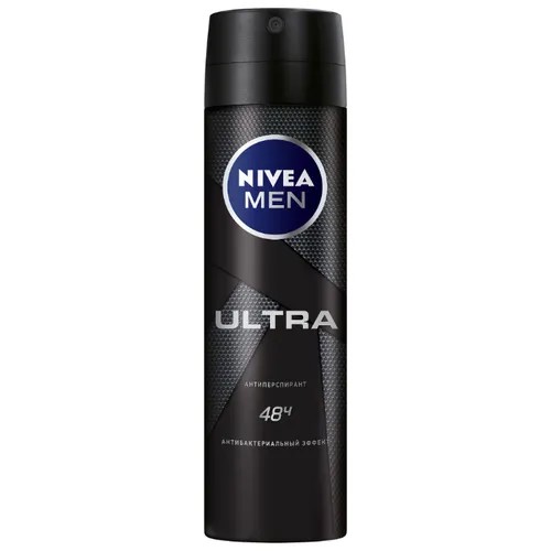 Антиперспирант спрей Nivea Men Ultra, 150 мл