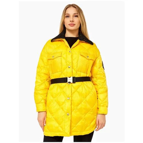 Куртка Ermanno Firenze, размер 42, желтый