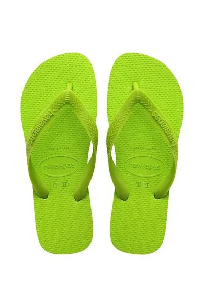 ТОП шлепанцы Havaianas, зеленый