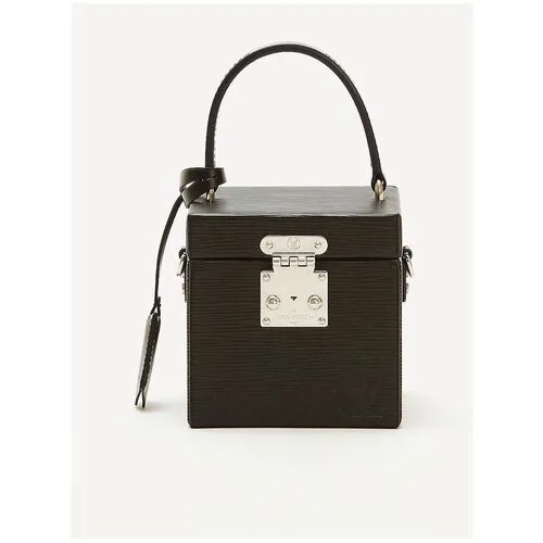 Ресейл сумка женская Louis Vuitton, Bleecker Box, Черный, Отличное