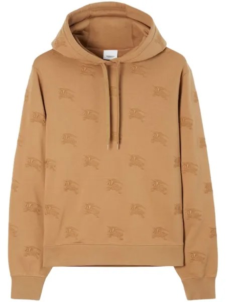 Burberry худи с вышивкой EKD, нейтральный цвет