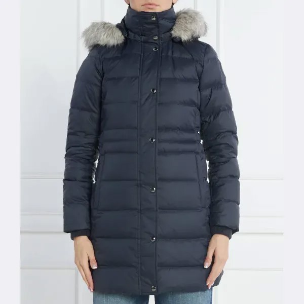 Пуховик стандартного кроя Tommy Hilfiger, синий