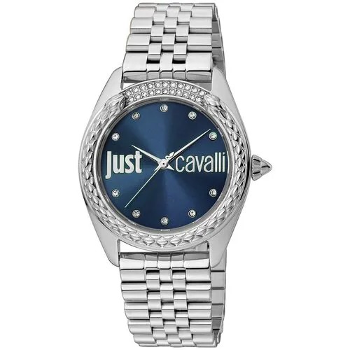 Наручные часы Just Cavalli Box Set JC1L195M0055, синий, серебряный