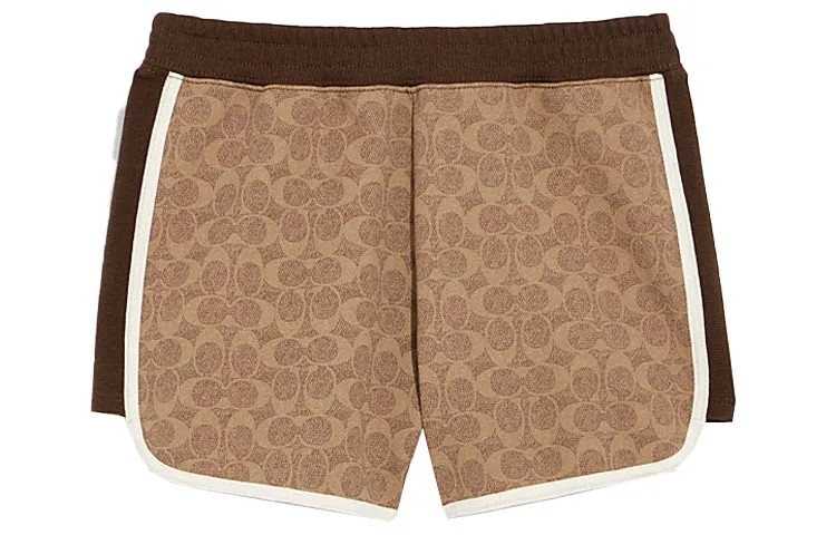COACH Женские повседневные шорты, цвет Brown