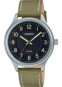 Японские наручные  мужские часы Casio MTP-B160L-1B2. Коллекция Analog