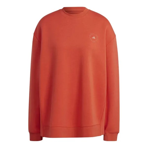 Свитер (WMNS) Adidas By Stella Mccartney Sweatshirt 'Orange', оранжевый